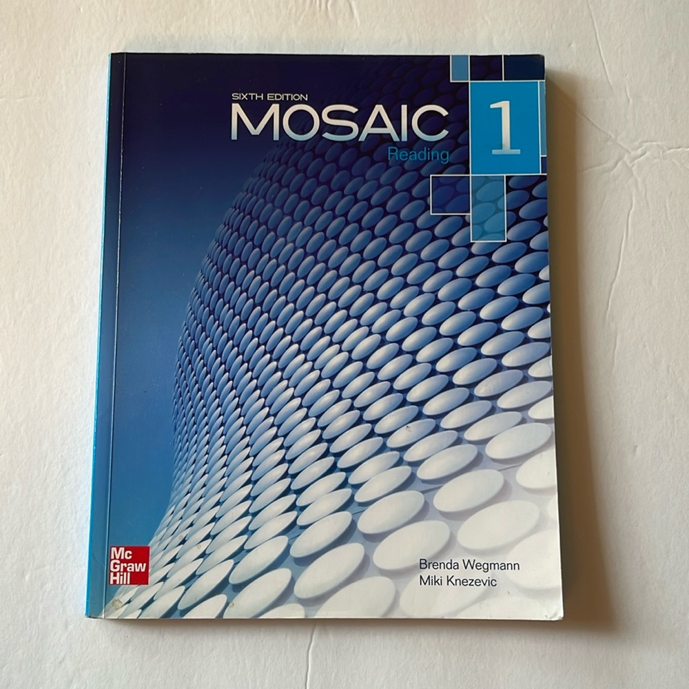 Mosaic Level 1 Reading Student Book Sixth Edition